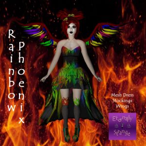 Eternally Strange Rainbow Phoenix Ad