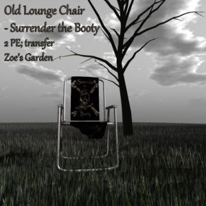 Old Lounge Chair - Surrender the Booty AD
