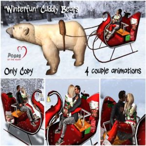 Winterfun_ Cuddly Bears Sled Advert